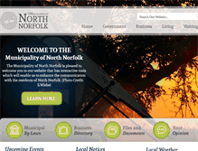 Tablet Screenshot of northnorfolk.ca